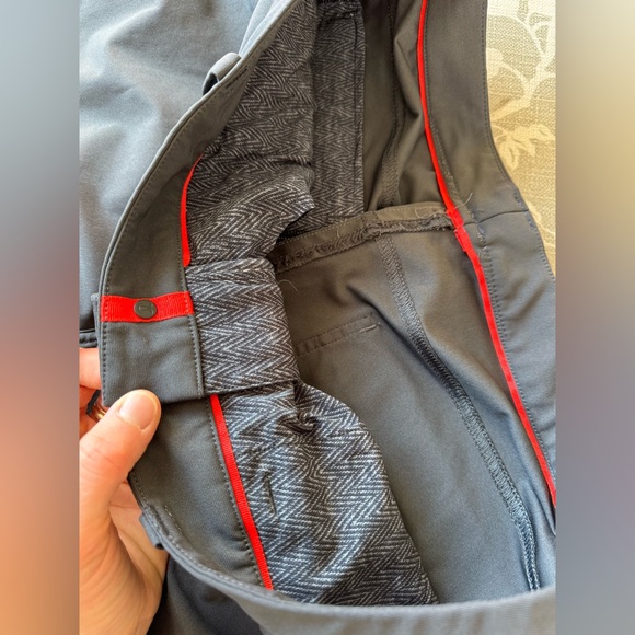 LuluLemon Athletica Classic Utilitech Fit Pants, Gray, Size 38 - Picture 7 of 14